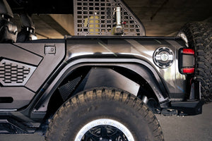 Dv8 Offroad Fdjl-07 Fender Flare||2018-2023_Jeep-Wrangler-Jl-Slim-Fender-Flares_Installed-9.Jpg||95||dv8fdjl07||1627549