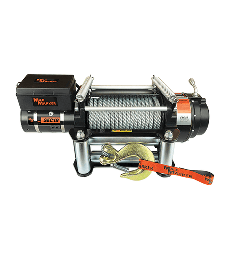 Product of Mile Marker 77-50280W 18000 Pound Vehicle Recovery Winch 