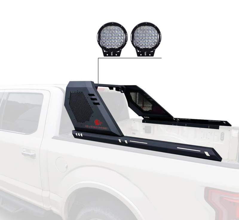 Black Horse Offroad Virb09b-Pl69b Truck Bed Bar||virb09b-Pl69b_9.Jpeg||93||blkrb09bpl69b||1788834