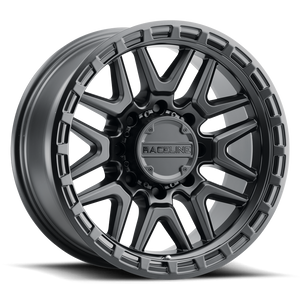 Product of Raceline 17x9 Black Wheel - 8x6.69 Bolt Pattern 