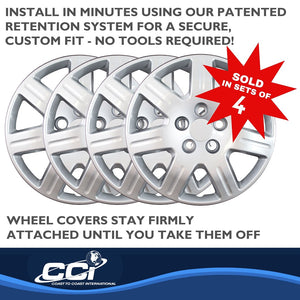 Product of Coast To Coast IWC45216S Silver Set Of 4 