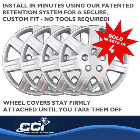 Product of Coast To Coast IWC45216S Silver Set Of 4 
