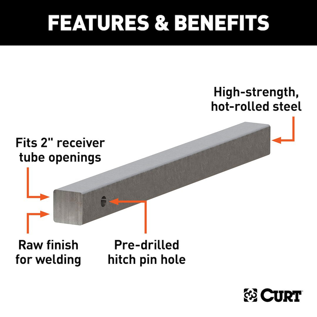 Curt 49536 Trailer Hitch Receiver Tube||49536_3008x1990_Fa.Jpg||87||c9349536||1679405