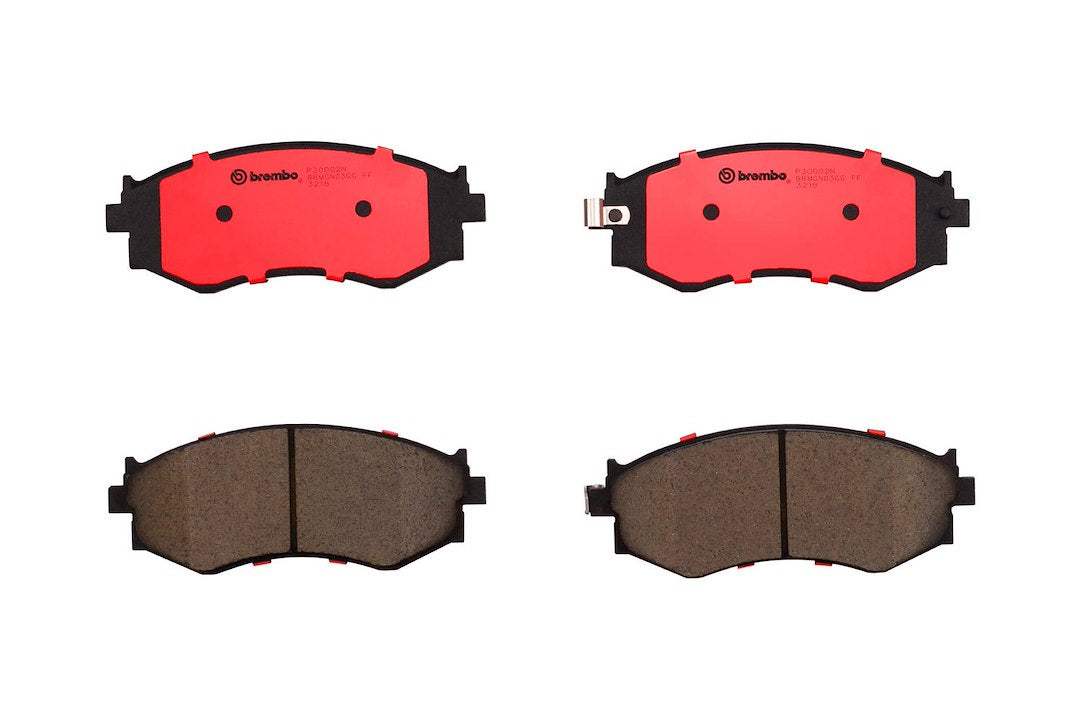 Product of Brembo P30002N Brake Pad - Set Of 4 