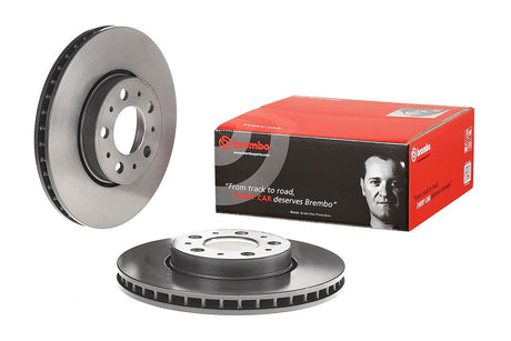 Product of Brembo 09863311C02 Vented 1 Piece Brake Rotor 