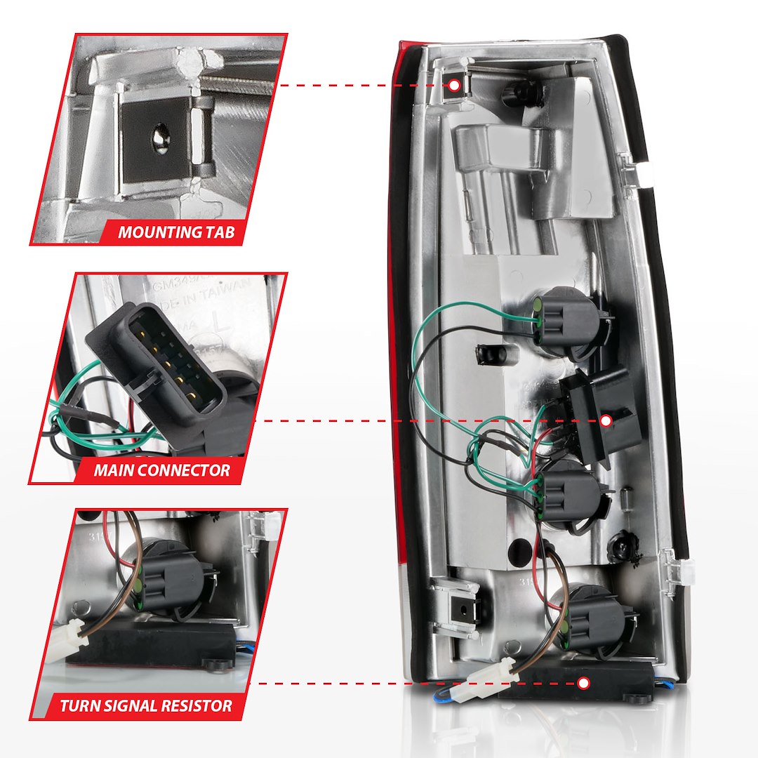 Product of ANZO USA 311346 Tail Light Assembly 