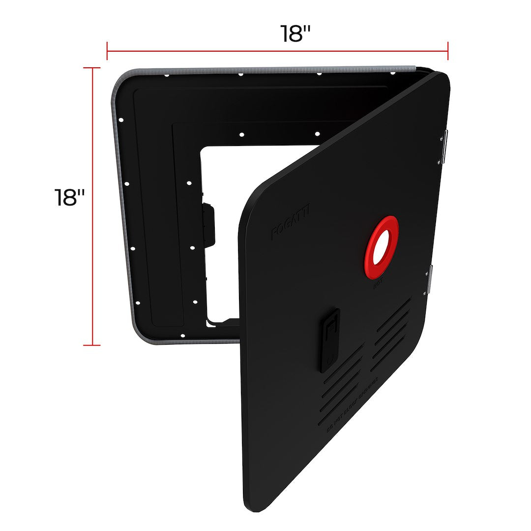 Fogatti Fsbd-1818/Black Water Heater Access Door||fswd1818black-3.Jpg||87||f7ffsbd1818bl||1493024