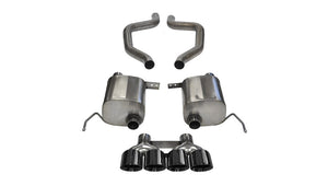 Product of Corsa Performance 14768BLK Sport Axle Back System Dual Exhaust System Kit 