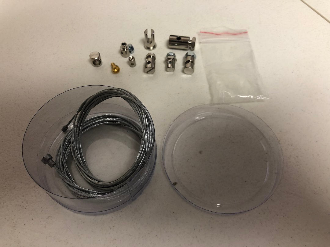 Helix Racing Products 375-4566 Cable Repair Kit||hlx Cable Repair All Parts Plus Container.Jpg||87||hlx3754566||1621310