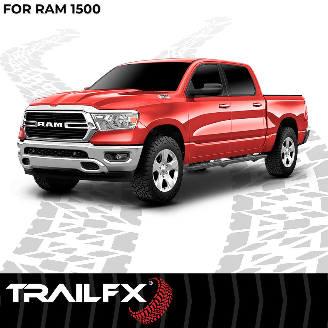 Product of TrailFX AL4008B TrailFX A4 Series Nerf Bar With Surface Steps 