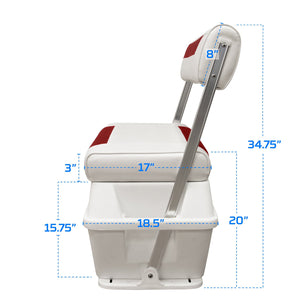 Wise Seating Dlx156-1906 Boat Seat||dlx156-1906_6.Jpg||91||w7zdlx1561906||1745689