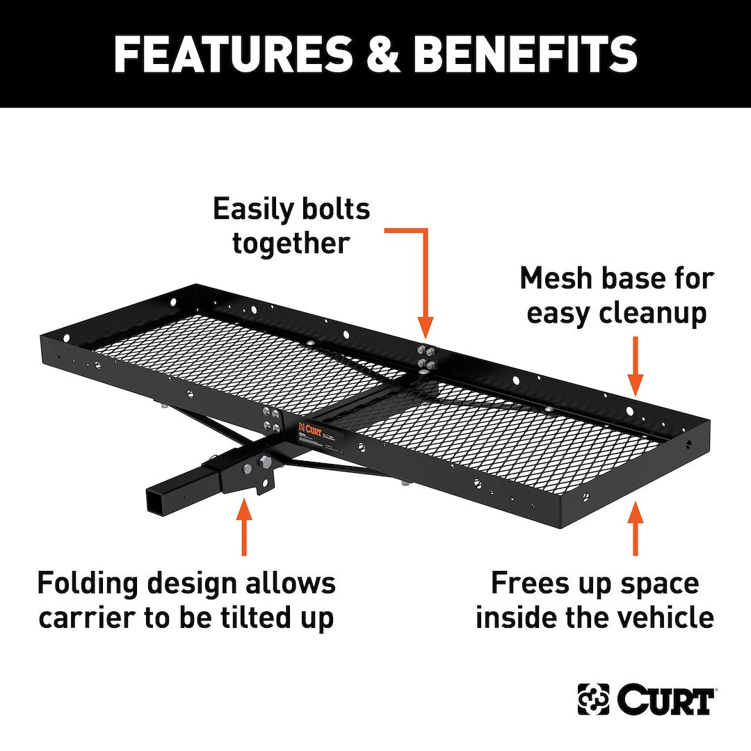 Curt 18109 Trailer Hitch Cargo Carrier||18109_3008x1990_Fa.Jpg||86||c9318109||960629