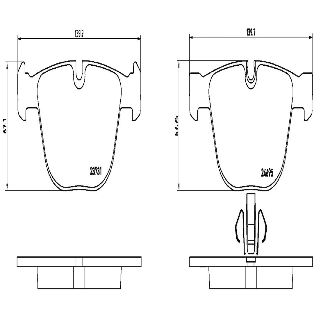 Brembo P06053 Brake Pad||p06053_Drw.Jpg||88||brmp06053||1752303