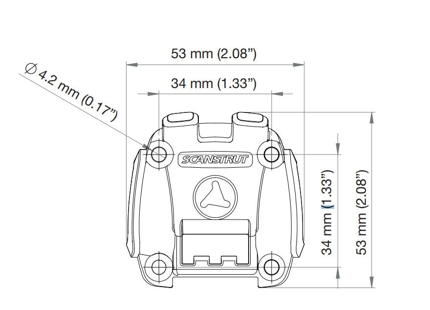 Product of Scanstrut Rls-401 Ipod/ Iphone/ Smartphone Mount