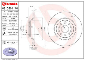 Brembo 08c50111c02 Brake Rotor||08.C501.11_2.Jpg||87||brm08c50111||884742