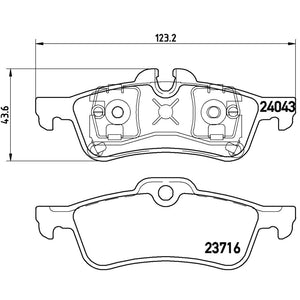 Brembo P06032 Brake Pad||p06032_Drw.Jpg||87||brmp06032||1752198