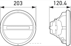 Product of Hella 241430011 Driving/ Fog Light 