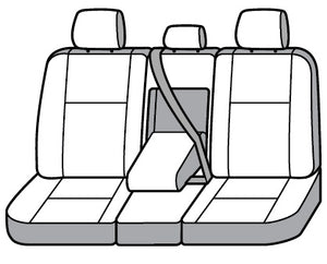 Product of Covercraft SS8540PCCH SeatSaver® Charcoal Black Polycotton Seat Cover 