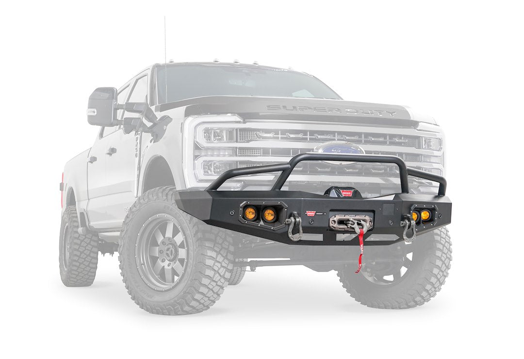 Product of Warn 110760 Steel Powder Coated Bumper 