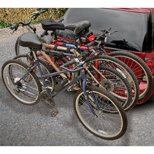 Product of Pro Series Hitch 63124 4 Bikes Bike Frame Clamp Bike Rack - Receiver Hitch Mount No 