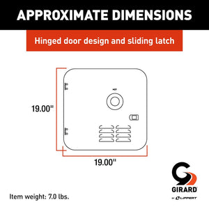 Product of Lippert Components 2gwhdas10b Water Heater Access Door