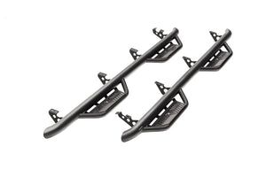 Product of N-Fab HPC1475CC-TX Podium Nerf Bar With Drop Down Steps 