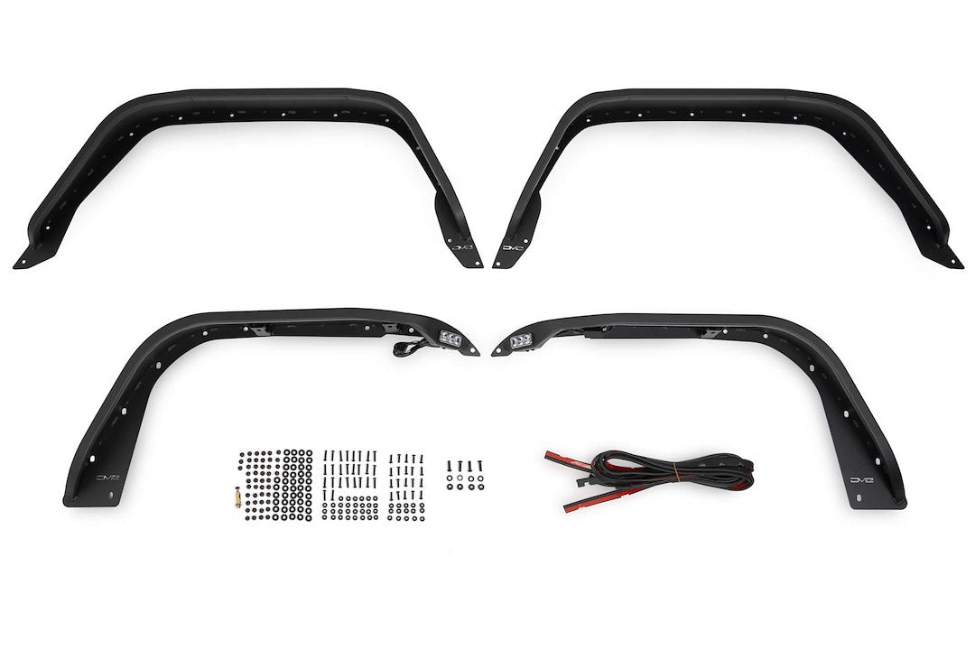 Dv8 Offroad Fdgl-07 Fender Flare||2020-2023_Jeep-Gladiator-Jt-Slim-Fender-Flares_Offtruck-1.Jpg||85||dv8fdgl07||1627471