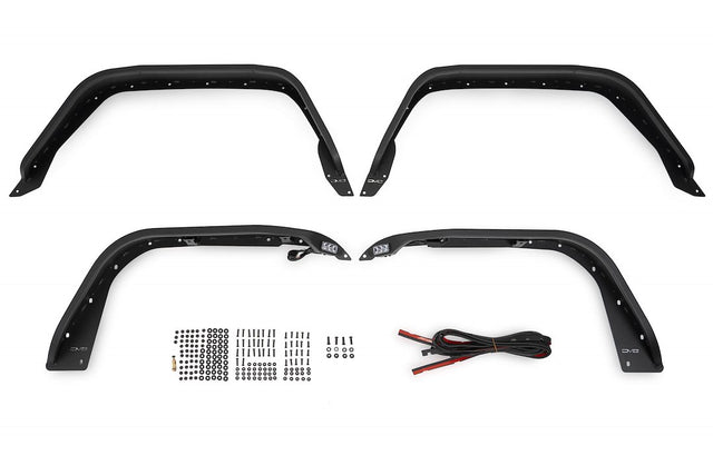 Dv8 Offroad Fdgl-07 Fender Flare||2020-2023_Jeep-Gladiator-Jt-Slim-Fender-Flares_Offtruck-1.Jpg||85||dv8fdgl07||1627471