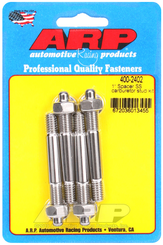 Arp Auto Racing 400-2402 Carburetor Stud Kit||400-2402.Jpg||85||a144002402||1130418