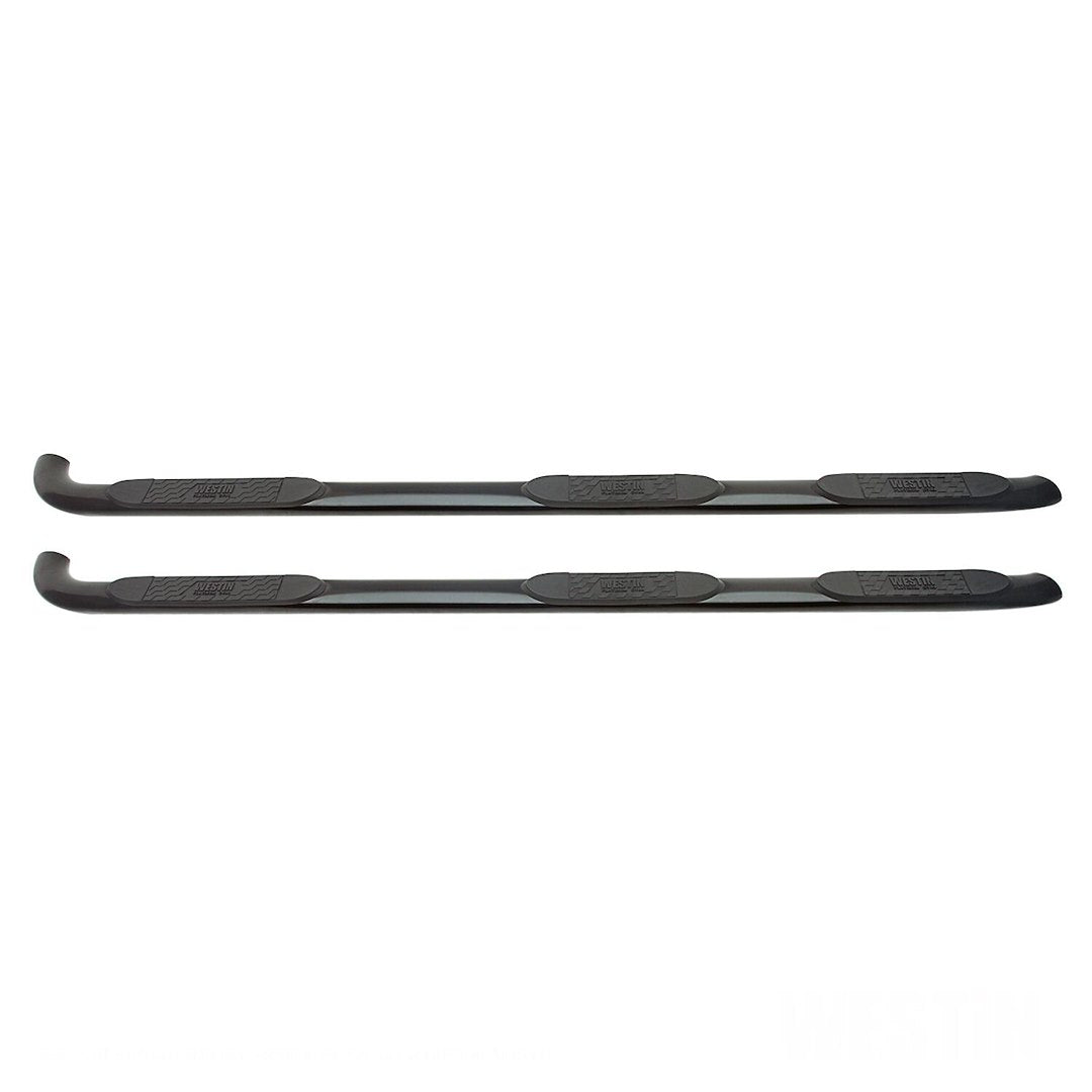 Product of Westin Automotive 24-54565 Black Powder Coated Oval Nerf Bar - Truck Wheel To Wheel 