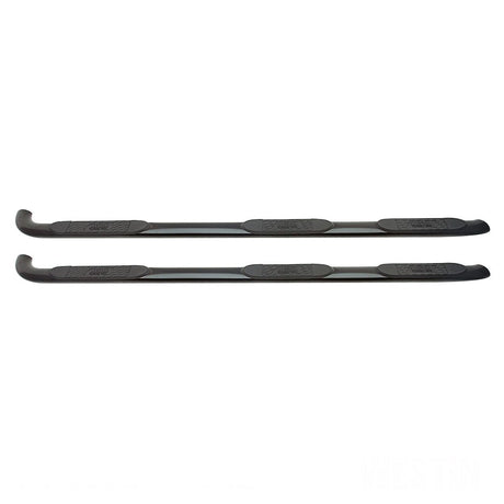 Product of Westin Automotive 24-54565 Black Powder Coated Oval Nerf Bar - Truck Wheel To Wheel 