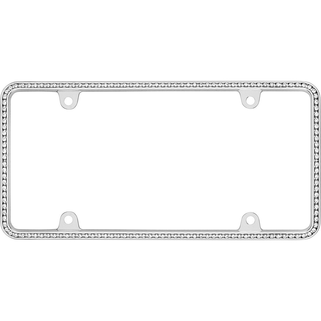 Cruiser 18130 License Plate Frame||18130_Main-Diamondesque_Chrome_Clear-Outpack.Jpg||85||c3418130||1016529