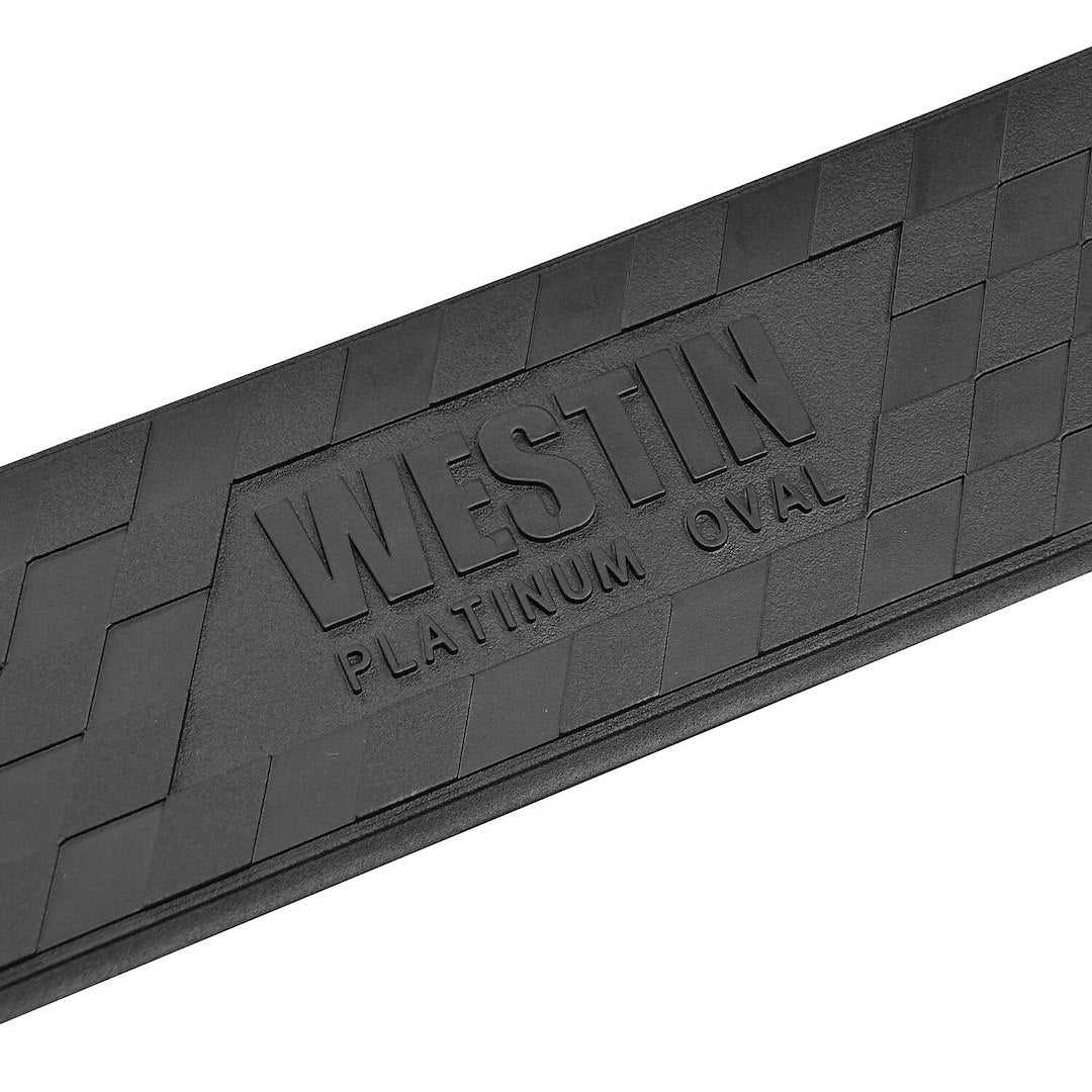 Product of Westin Automotive 21-4065 Platinum Nerf Bar With Surface Steps 