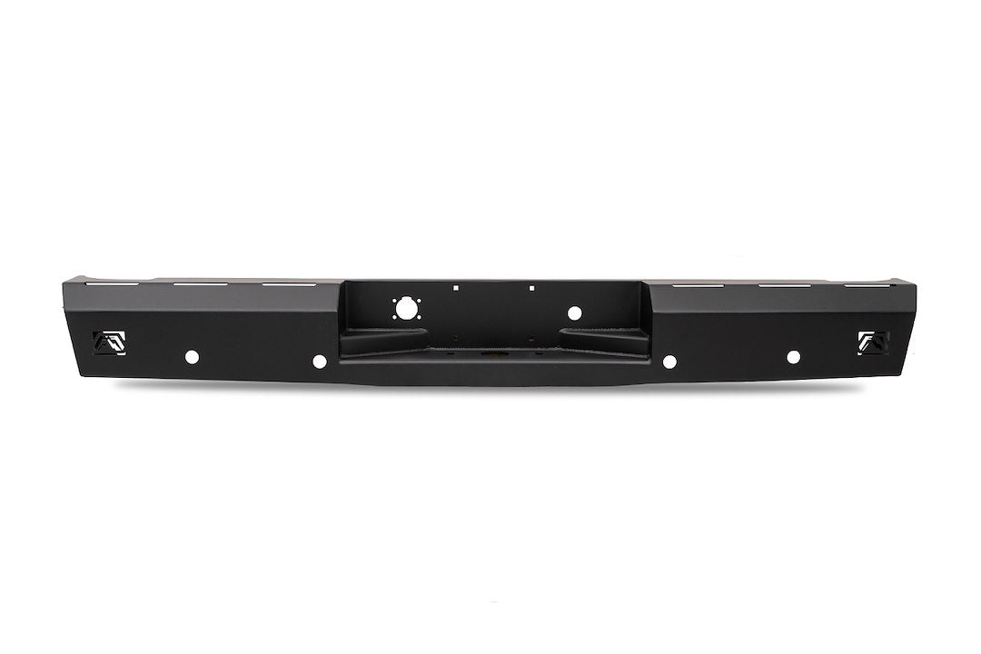Product of Fab Fours DR06-RT1050-1 Red Steel Steel Powder Coated Bumper 