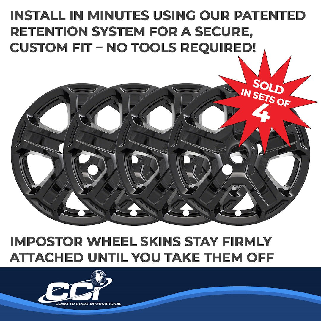 Product of Coast To Coast IWCIMP420BLK Black Set Of 4 