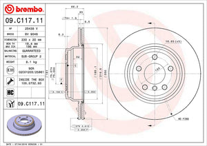 Brembo 09c11711c02 Brake Rotor||09.C117.11_2.Jpg||87||brm09c11711||1653786