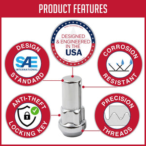 Coyote Wheel Accessories 741150l Wheel Lock||productfeatures-Updatedchrome_3.Jpg||87||rev741150l||1178455