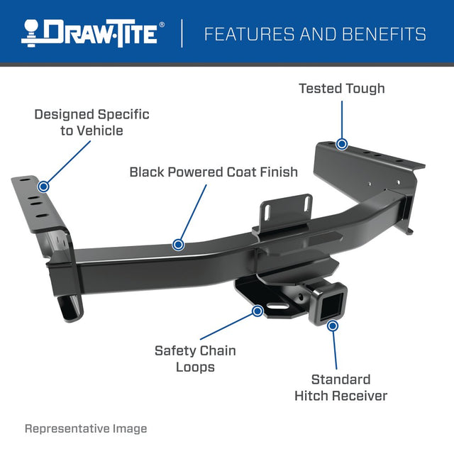 Product of Draw-Tite 41943 Class V Trailer Hitch Rear w/ 2 Inch Receiver 