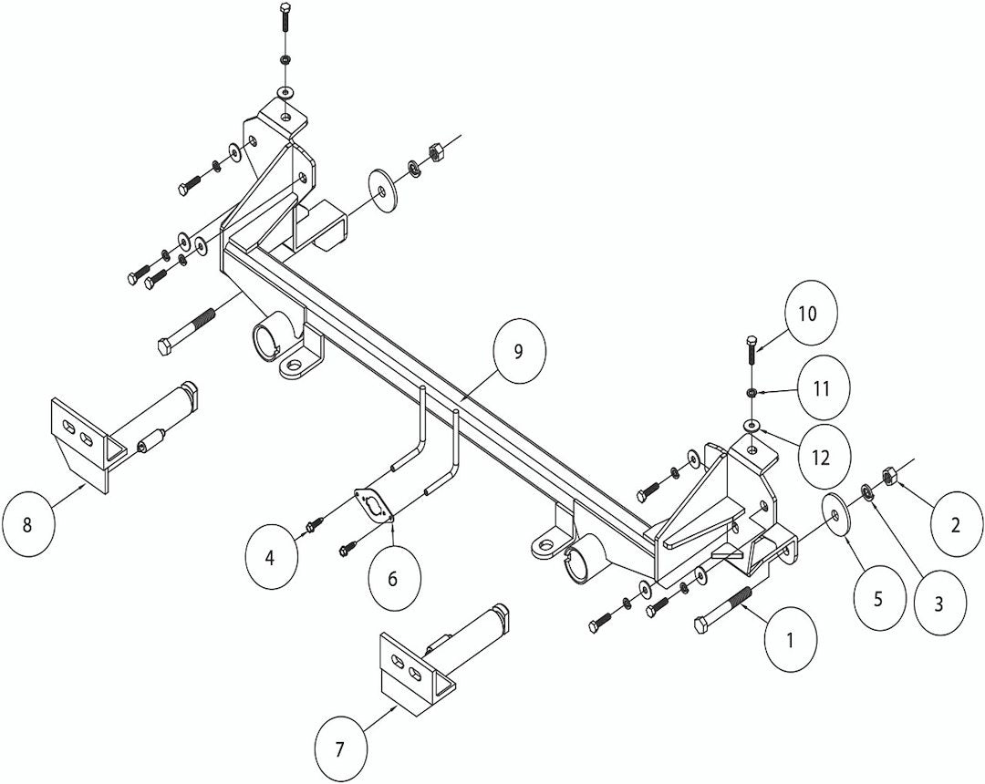 Product of Roadmaster 521567-4 Vehicle Baseplate 