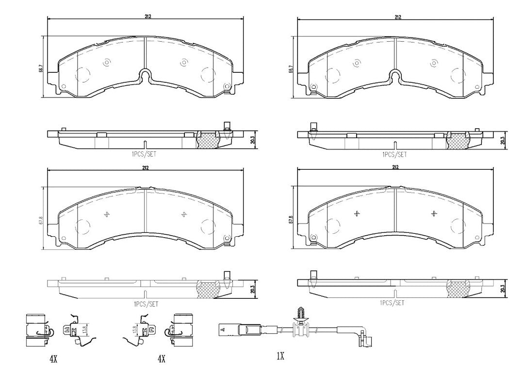 Brembo P10100n Brake Pad||p10100n.Jpg||85||brmp10100n||1709885