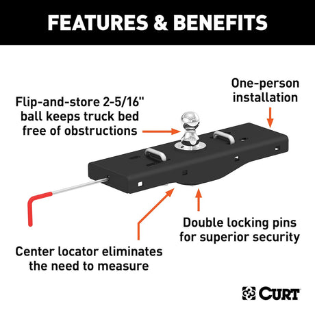Curt 60619 Gooseneck Trailer Hitch Head||60619_3008x1990_Fa.Jpg||86||c9360619||1490024