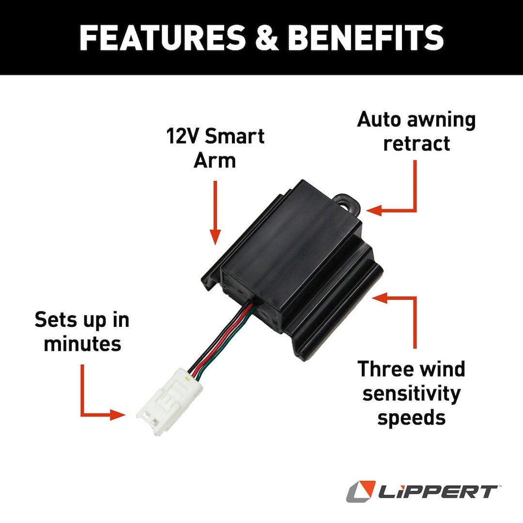 Product of Lippert Components 715123 Awning Wind Sensor