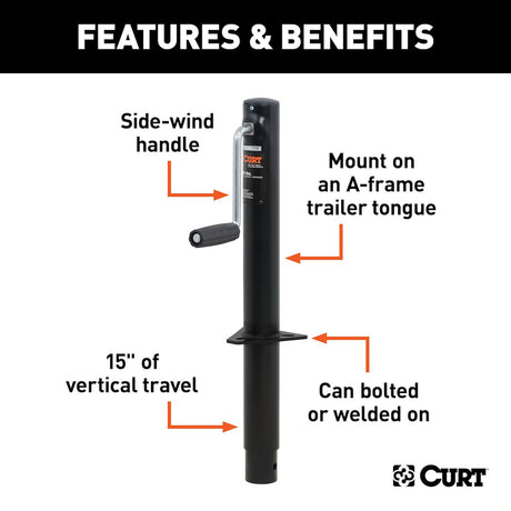 Curt 28204 Trailer Tongue Jack||28204_3008x1990_Fa.Jpg||86||c9328204||1038091