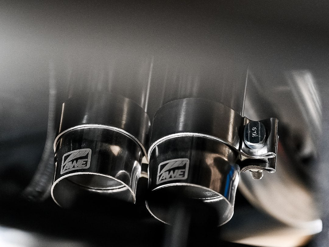 Product of AWE Tuning 3015-32826 0FG Cat-Back System Dual Exhaust System Kit 