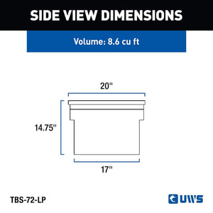 Uws Tbs-72-Lp Tool Box||tbs-72-Lp_3008x1990_Cb.Jpg||91||u22tbs72lp||1757973