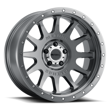 Method Race Wheels Mr60521050824n Wheel||mrw_605-Gloss-Titanium-5lug-Studio-Side.Png||86||mrw521050824n||851503