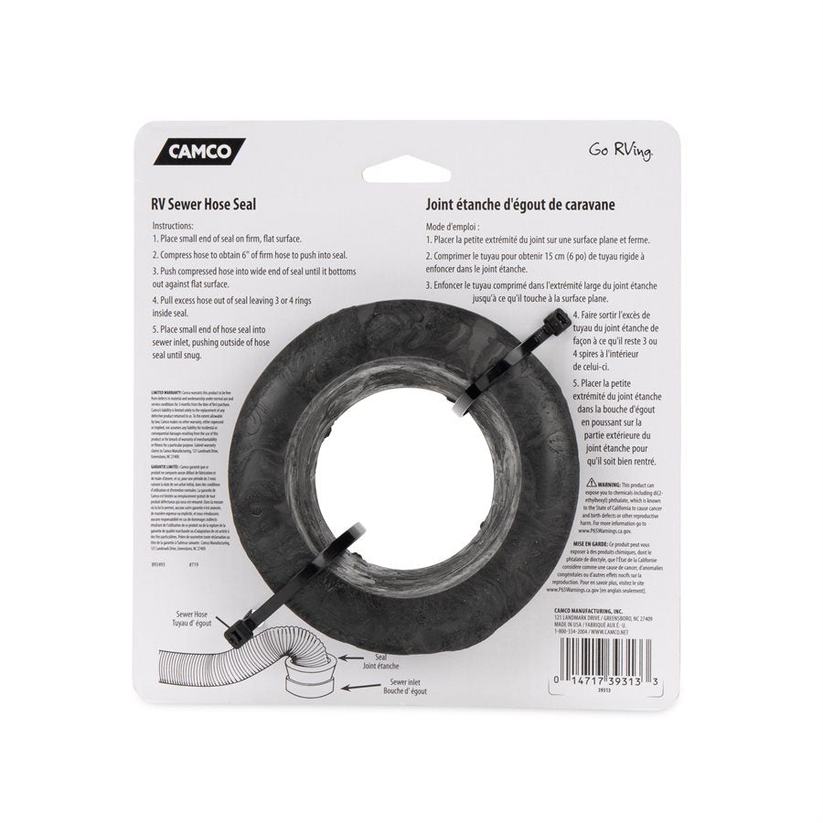 Camco 39313 Sewer Hose Seal||39313_5.Jpg||90||c1w39313||1072850