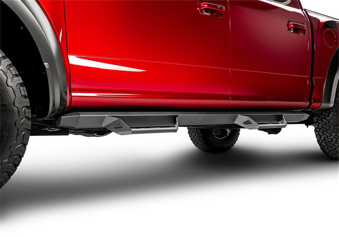 Product of N-Fab PRT0784CC-TX Predator Pro Nerf Bar With Drop Down Steps 