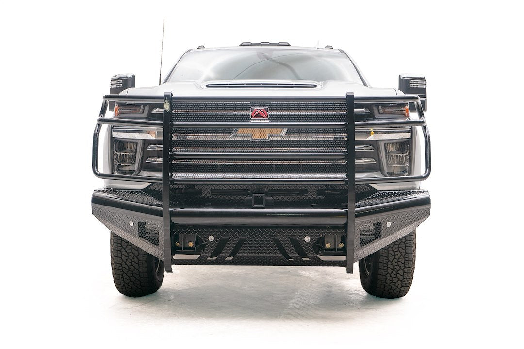 Product of Fab Fours CH20-S4960-1 Black Steel Steel Powder Coated Bumper 