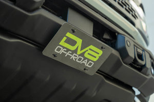 Dv8 Offroad Lpbr-05 License Plate Relocation Kit||bronco-Capable-Bumper-Slanted-Front-License-Plate-Mount_Installed_4.Jpg||95||dv8lpbr05||1628078